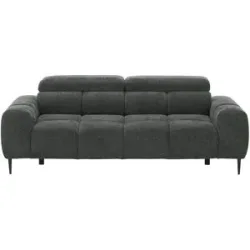 switch Einzelsofa  Plaza ¦ grau ¦ Maße (cm): B: 212 H: 99 T: 105.0