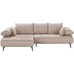 switch Ecksofa  Seledo ¦ rosa/pink ¦ Maße (cm): B: 284 H: 88 T: 193.0