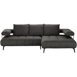 switch Ecksofa  Magnetic ¦ schwarz ¦ Maße (cm): B: 266 H: 68,5 T: 180.0