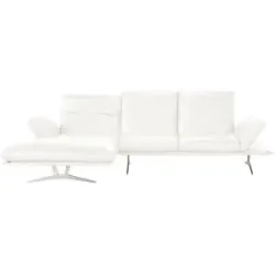 Koinor Ecksofa Echtleder Francis ¦ weiß ¦ Maße (cm): B: 284 H: 93 T: 159.0