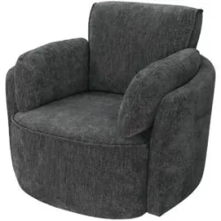uno Drehsessel  Kendra ¦ grau ¦ Maße (cm): B: 170 H: 90 T: 101.0