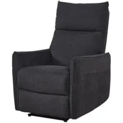 uno Relaxsessel  Enno ¦ grau ¦ Maße (cm): B: 74 H: 108 T: 90.0