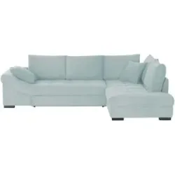 Bobb Ecksofa  Allegro ¦ blau ¦ Maße (cm): B: 303 H: 92 T: 202.0