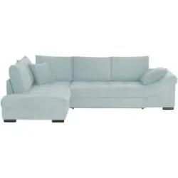 Bobb Ecksofa  Allegro ¦ blau ¦ Maße (cm): B: 303 H: 92 T: 202.0