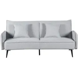Höffner Schlafsofa  Jolanka ¦ grau ¦ Maße (cm): B: 190 H: 86 T: 94.0