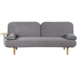Höffner Schlafsofa  Judika ¦ grau ¦ Maße (cm): B: 204 H: 81 T: 90.0