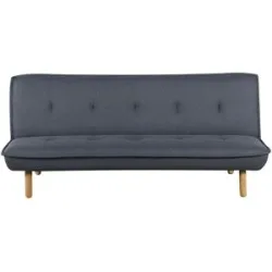 Höffner Schlafsofa  Jihane ¦ grau ¦ Maße (cm): B: 180 H: 80 T: 97.0