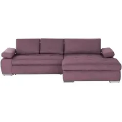 smart Ecksofa  Ibby ¦ lila/violett ¦ Maße (cm): B: 294 H: 73 T: 173.0