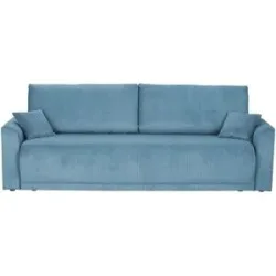Höffner Big Sofa mit Funktion  Malyn ¦ türkis/petrol ¦ Maße (cm): B: 234 H: 90 T: 103.0