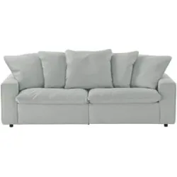 Soho Big Sofa  Kini ¦ grau ¦ Maße (cm): B: 214 H: 85 T: 107.0