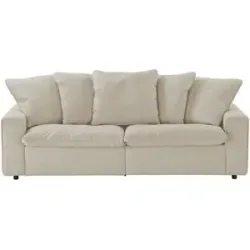 Soho Big Sofa  Kini ¦ beige ¦ Maße (cm): B: 214 H: 85 T: 107.0