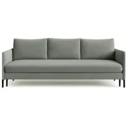 Höffner Einzelsofa  Bellis ¦ grau ¦ Maße (cm): B: 216 H: 95