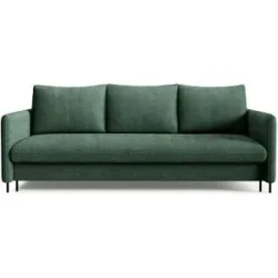 Höffner Einzelsofa  Bellis ¦ grün ¦ Maße (cm): B: 216 H: 95