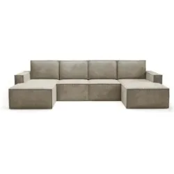 Höffner Wohnlandschaft  Orto ¦ braun ¦ Maße (cm): B: 320 H: 93