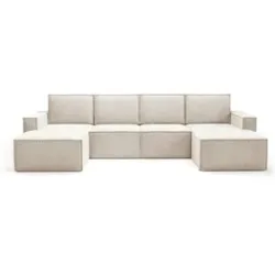 Höffner Wohnlandschaft  Orto ¦ beige ¦ Maße (cm): B: 320 H: 93