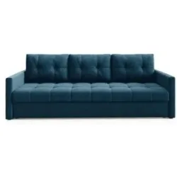 Höffner Einzelsofa  Olivia ¦ blau ¦ Maße (cm): B: 230 H: 86