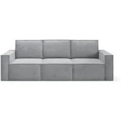Höffner Einzelsofa  Orto ¦ grau ¦ Maße (cm): B: 247 H: 93