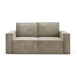 Höffner Einzelsofa  Orto ¦ braun ¦ Maße (cm): B: 178 H: 93