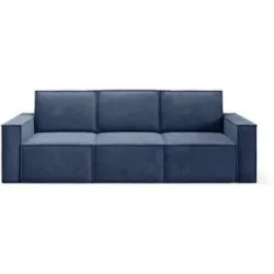 Höffner Einzelsofa  Orto ¦ blau ¦ Maße (cm): B: 247 H: 93