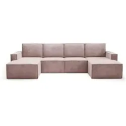 Höffner Wohnlandschaft  Orto ¦ rosa/pink ¦ Maße (cm): B: 320 H: 93