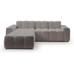 GrainGold Ecksofa  Colombo ¦ grau ¦ Maße (cm): B: 265 H: 74