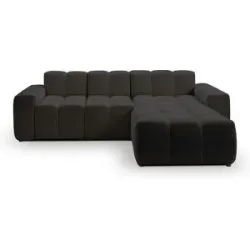GrainGold Ecksofa  Colombo ¦ schwarz ¦ Maße (cm): B: 265 H: 74