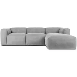 KONSIMO Ecksofa  Buffo ¦ grau ¦ Maße (cm): B: 285 H: 73