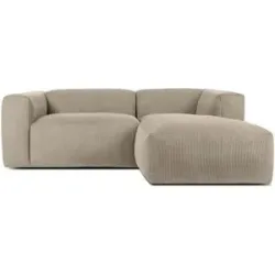 KONSIMO Ecksofa  Buffo ¦ beige ¦ Maße (cm): B: 225 H: 73