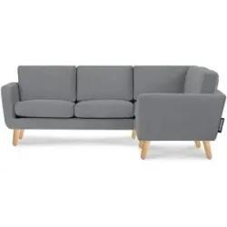 KONSIMO Ecksofa  Tagio ¦ grau ¦ Maße (cm): B: 220 H: 80