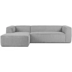 KONSIMO Ecksofa  Ferox ¦ grau ¦ Maße (cm): B: 305 H: 73