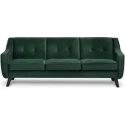 KONSIMO Einzelsofa  Terso ¦ grün ¦ Maße (cm): B: 206 H: 81