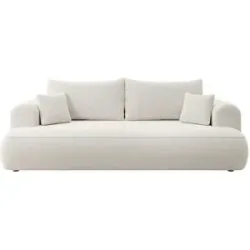 Selsey Einzelsofa mit Schlaffunktion Ovo ¦ creme ¦ Maße (cm): B: 250 H: 92