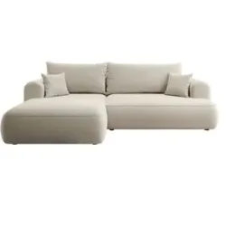 Selsey Ecksofa mit Schlaffunktion Ovo ¦ beige ¦ Maße (cm): B: 260 H: 93
