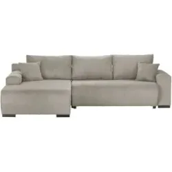 smart Ecksofa mit Schlaffunktion Nelly ¦ beige ¦ Maße (cm): B: 270 H: 85 T: