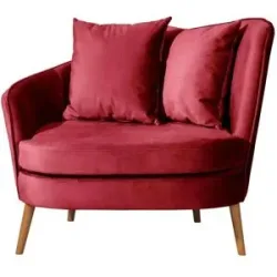 Max Winzer Sessel  Miranda ¦ rot ¦ Maße (cm): B: 106 H: 88