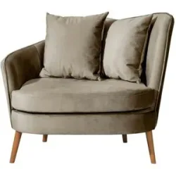 Max Winzer Sessel  Miranda ¦ kupfer ¦ Maße (cm): B: 106 H: 88