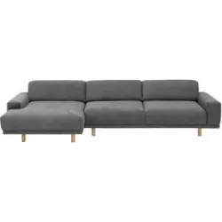 Max Winzer Ecksofa  Penelope ¦ grau ¦ Maße (cm): B: 283 H: 68