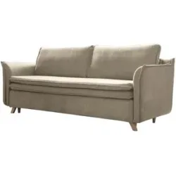 Miuform Einzelsofa mit Schlaffunktion Charming Charlie ¦ beige ¦ Maße (cm): B: