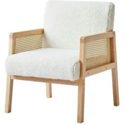 Höffner Sessel  Borgo ¦ weiß ¦ Maße (cm): B: 60 H: 76