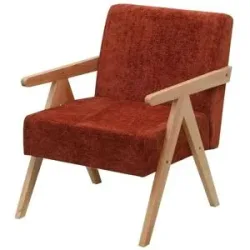 Höffner Sessel  Satarem ¦ rot ¦ Maße (cm): B: 64 H: 80