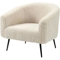 Höffner Sessel  Kiruna ¦ weiß ¦ Maße (cm): B: 75 H: 76
