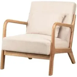 Höffner Sessel  Ohama ¦ beige ¦ Maße (cm): B: 64 H: 74