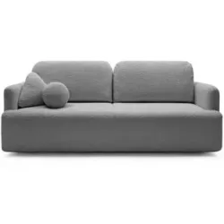 Selsey Einzelsofa mit Schlaffunktion Lambina ¦ grau ¦ Maße (cm): B: 227 H: 92