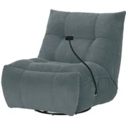 uno Sessel Relaxfunktion Tokyo ¦ grau ¦ Maße (cm): B: 87 H: 91 T: 106.0