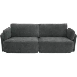 uno Einzelsofa  Kendra ¦ grau ¦ Maße (cm): B: 266 H: 92 T: 101.0