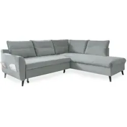 Miuform Ecksofa mit Schlaffunktion Stylish Stan ¦ blau ¦ Maße (cm): B: 228 H: 90