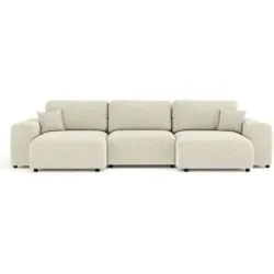 maison de rêve Wohnlandschaft  Zanzibar ¦ beige ¦ Maße (cm): B: 325 H: 79
