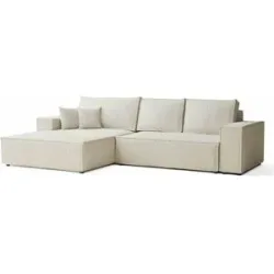 maison de rêve Ecksofa  Maze ¦ creme ¦ Maße (cm): B: 294 H: 70