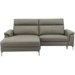 Höffner Ecksofa mit Relaxfunktion Tina ¦ grau ¦ Maße (cm): B: 240 H: 102 T: 162.0