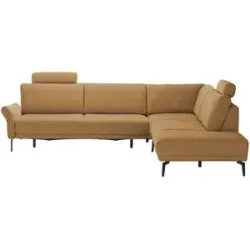 meinSofa Ecksofa  Jenny ¦ gelb ¦ Maße (cm): B: 309 H: 87 T: 254.0